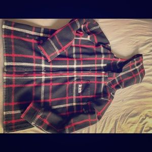 KITH X Disney Collaboration-Wool Plaid Ginza